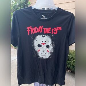 Friday the 13th Black T-Shirt size L